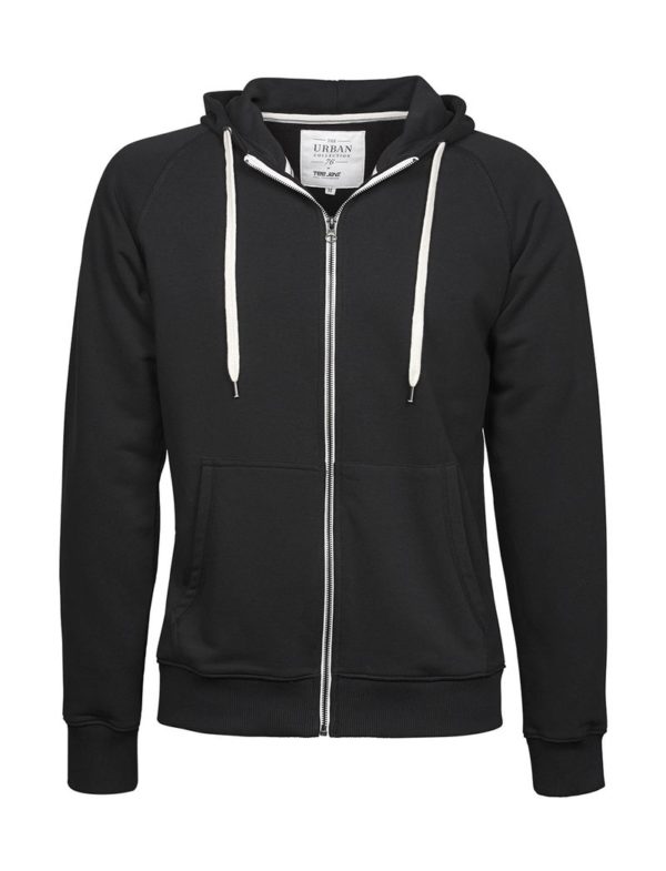 Urban Zip Hoodie Kleur Black