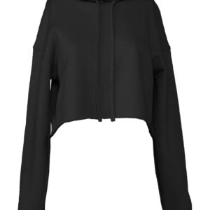 Women’s Cropped Fleece Hoodie,merk Bella+Canvas.