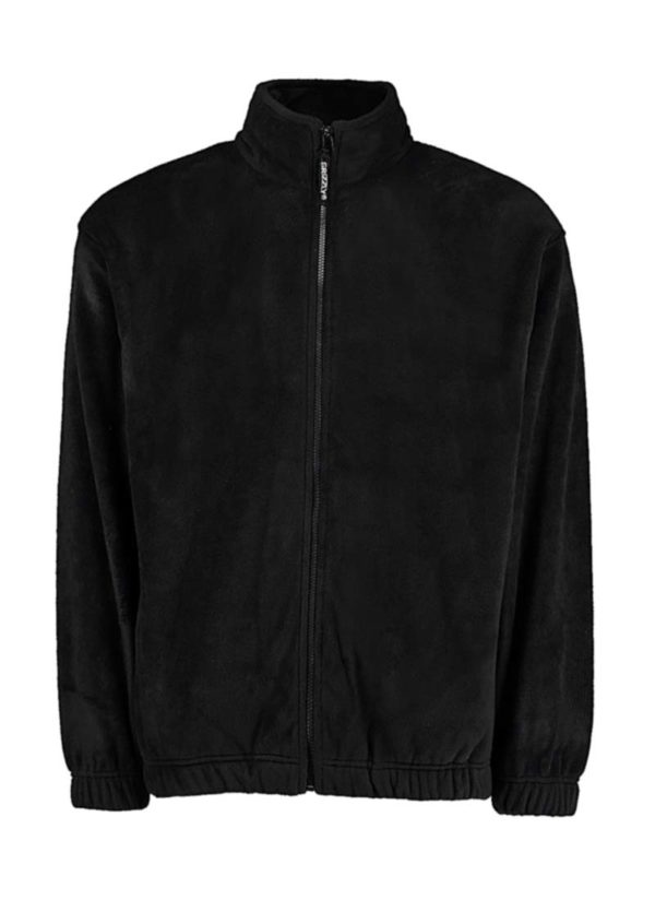 Classic Fit Full Zip Fleece Kleur Black