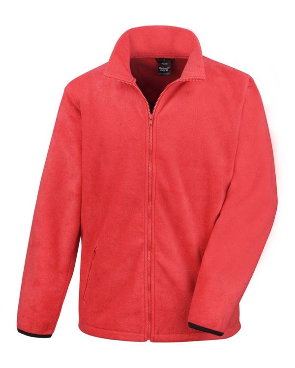 Fashion Fit Outdoor Fleece Kleur Flame Red