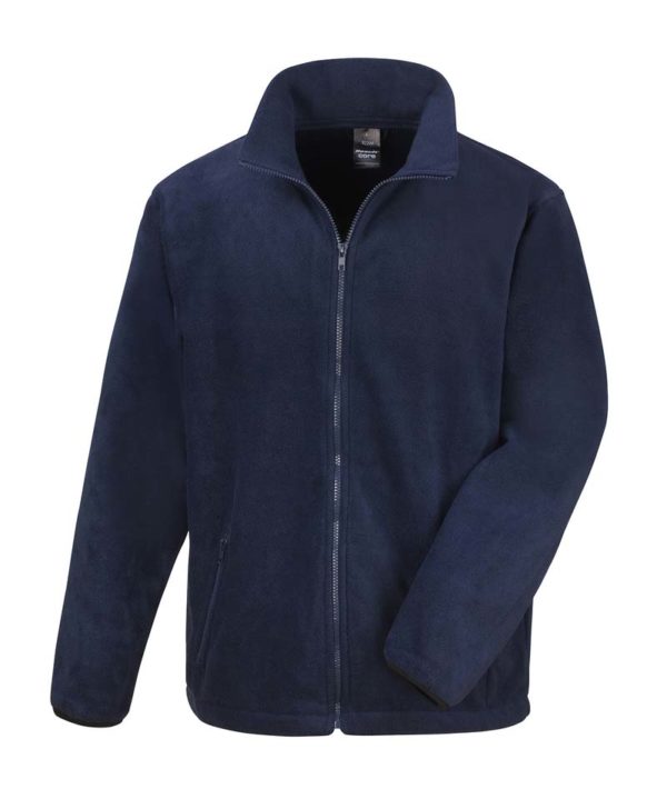 Fashion Fit Outdoor Fleece Kleur Navy