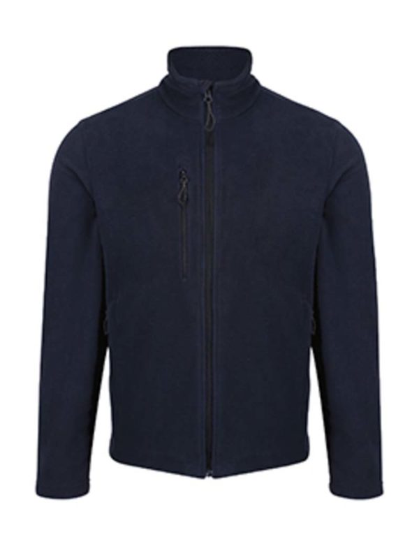 Honestly Made Recycled Full Zip Fleece Kleur Navy