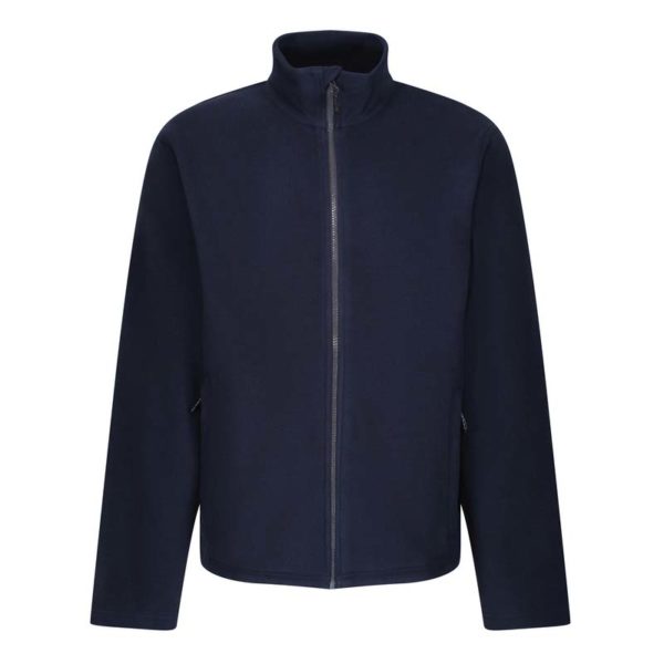 Honestly Made Recycled Full Zip Microfleece Kleur Navy