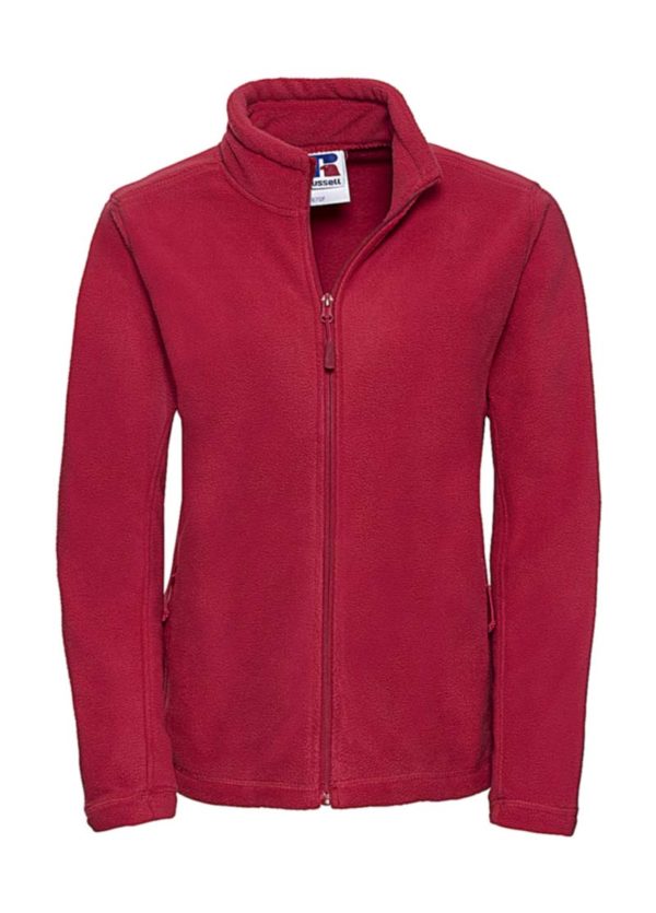 Ladies Full Zip Outdoor Fleece Kleur Classic Red