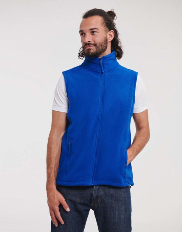 Men's Gilet Outdoor Fleece 0R872M0,merk Russell. Fleece Gilet Heren,merk Russell.