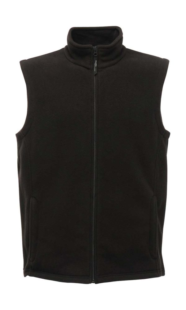 Micro Fleece Bodywarmer Kleur Black