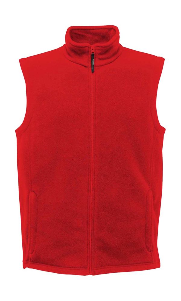 Micro Fleece Bodywarmer Kleur Classic Red