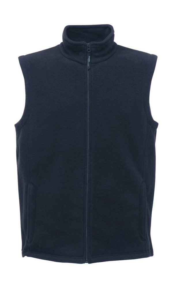 Micro Fleece Bodywarmer Kleur Dark Navy