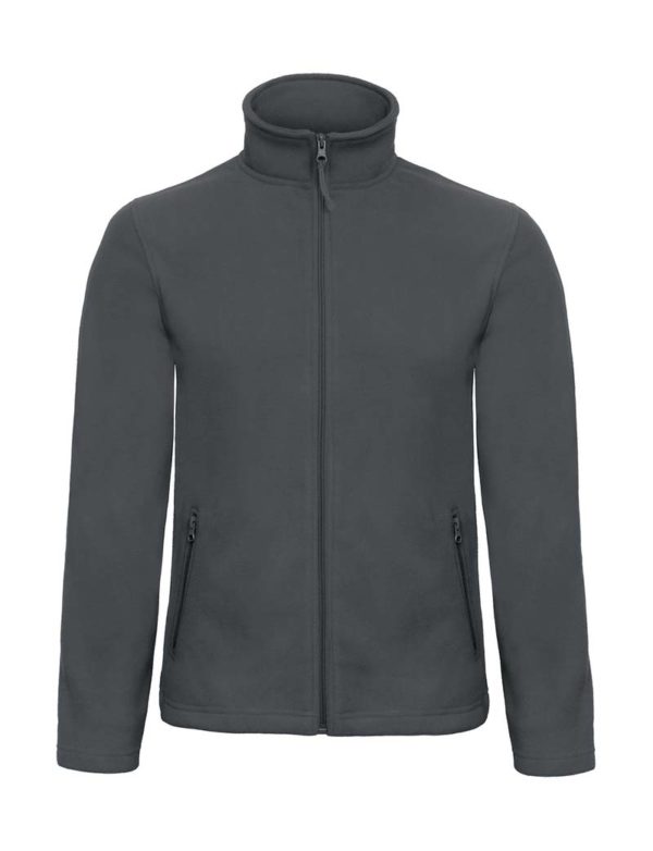 Micro Fleece Full Zip Kleur Dark Grey