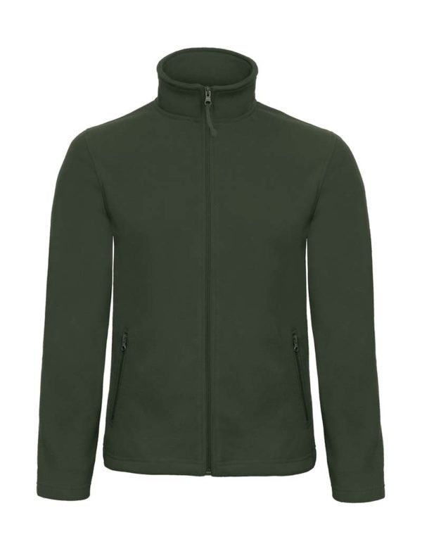 Micro Fleece Full Zip Kleur Forest Green