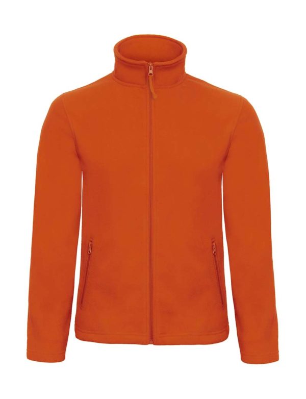 Micro Fleece Full Zip Kleur Pumpkin Orange