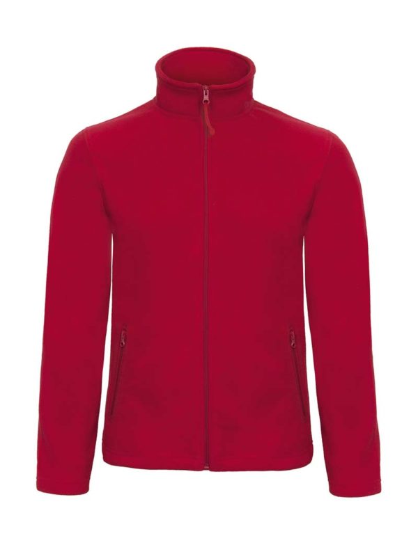 Micro Fleece Full Zip Kleur Red