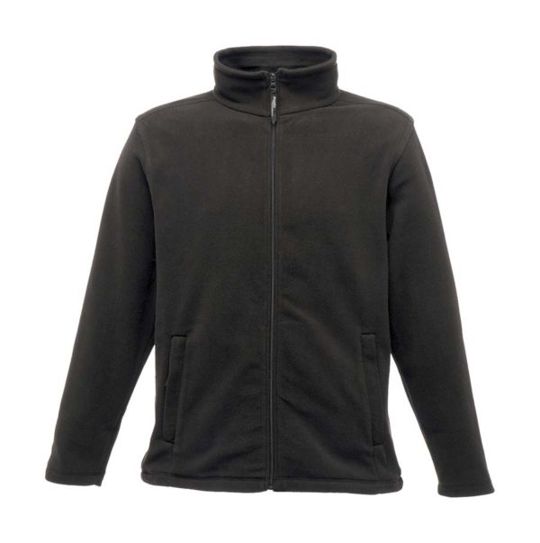 Micro Full Zip Fleece Kleur Black