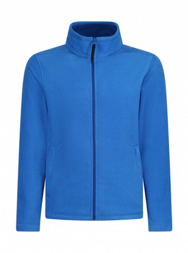 Micro Full Zip Fleece Kleur Oxford Blue