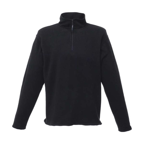 Micro Zip Neck Fleece Kleur Black