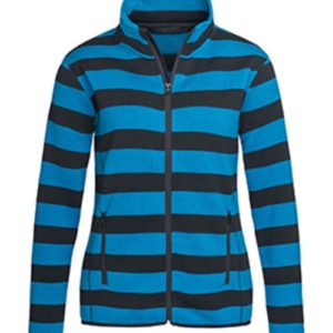 Striped Fleece Jacket Women,merk Stedman ST5190