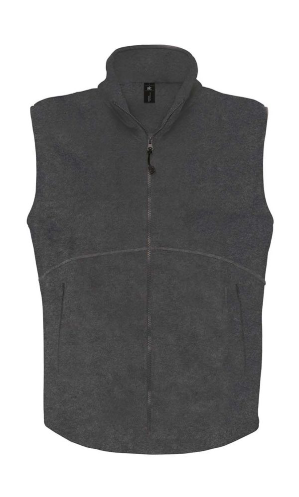 Traveller Bodywarmer Fleece Kleur Charcoal