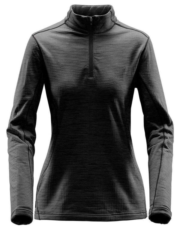 Womens Base Thermal 14 Zip Kleur Dolphin