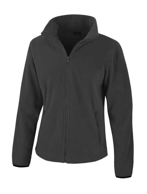 Womens Fashion Fit Outdoor Fleece Kleur Black