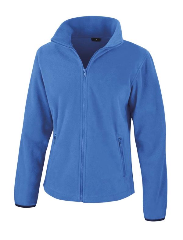 Womens Fashion Fit Outdoor Fleece Kleur Electric Blue