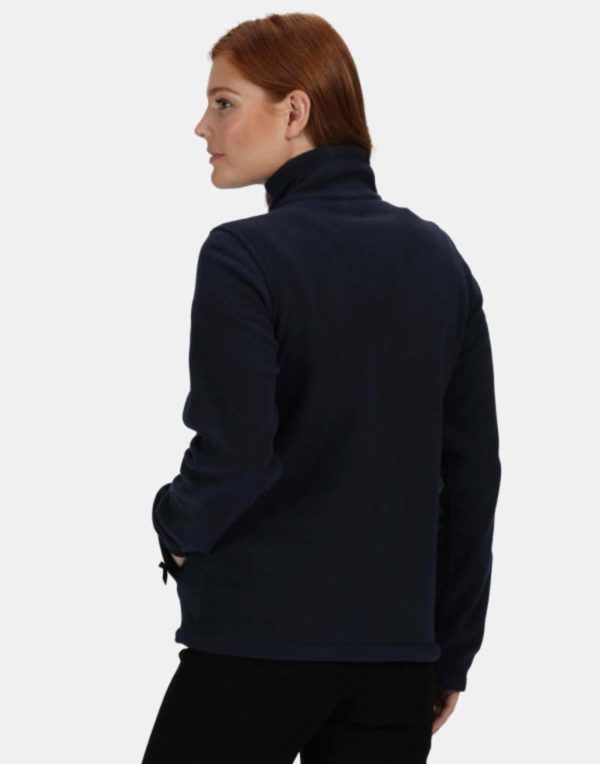 Womens Micro Full Zip Fleece Kleur Dark Navy