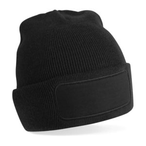 Printers Beanie,merk Beechfield B445.