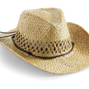 Straw Cowboy Hat,merk Beechfield B472.