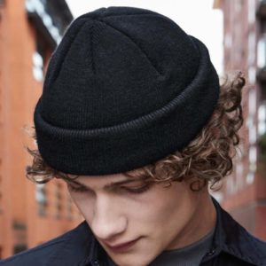 Recycled Mini Fisherman Beanie,merk Beechfield B43R.