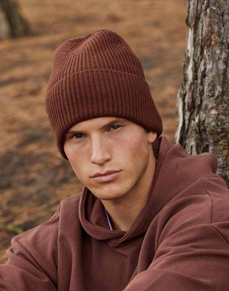 Oversized Cuffed Beanie,merk Beechfield B384R. Beanie,merk Beechfield.