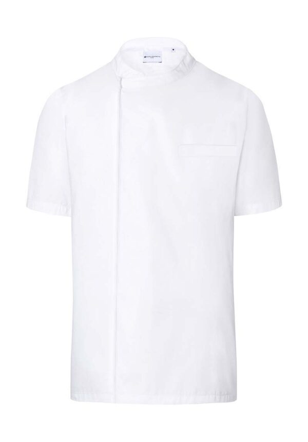 Chef's Shirt Basic Short Sleeve Kleur White