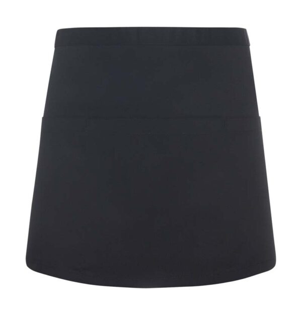 Waist Apron Basic with Pockets Kleur Black