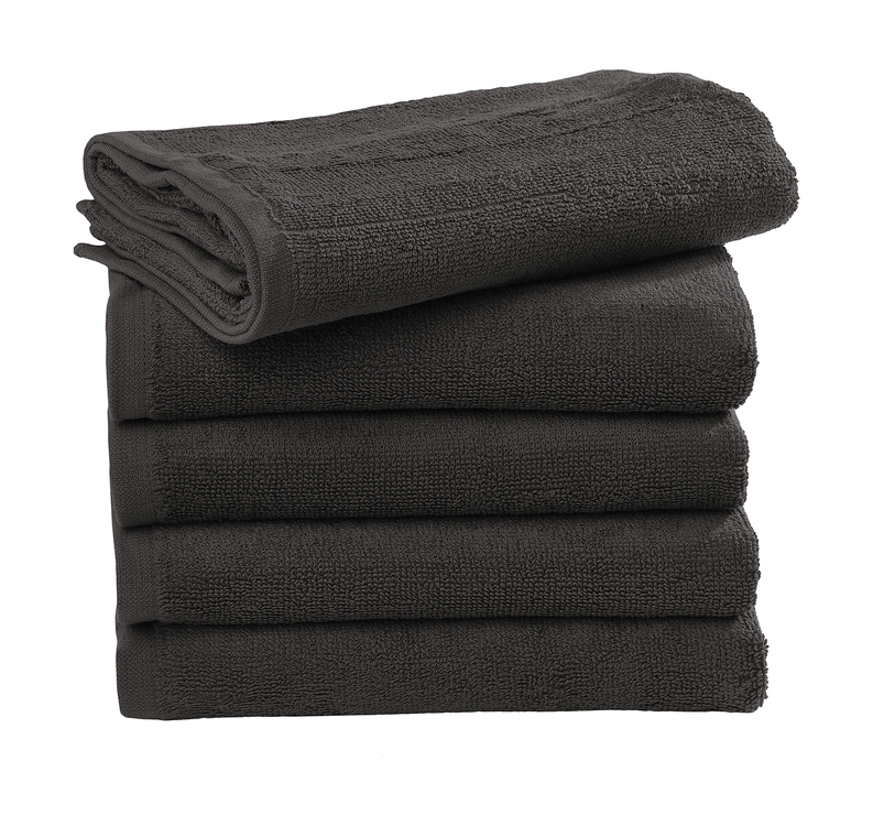 Ebro Guest Towel, Kleur Zwart Art.nr. 051.64